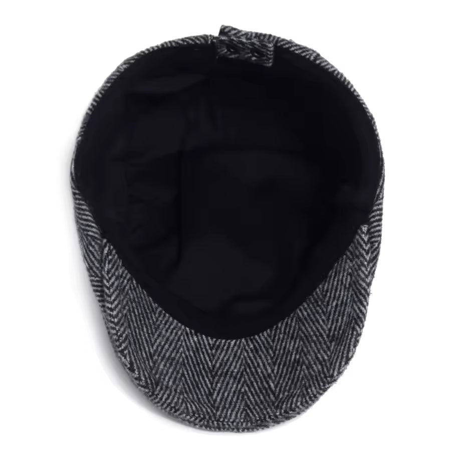 Casquette en laine à chevrons — CYSOING