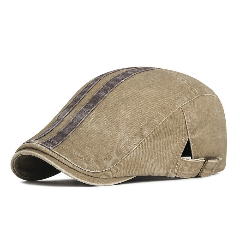 Casquette en denim rayé — ROYE