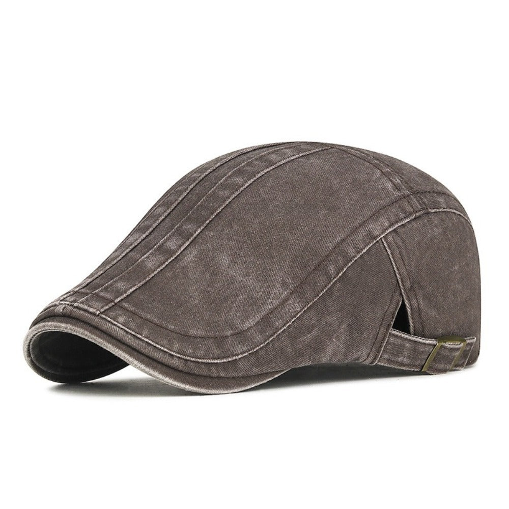 Casquette en denim rayé — ROYE