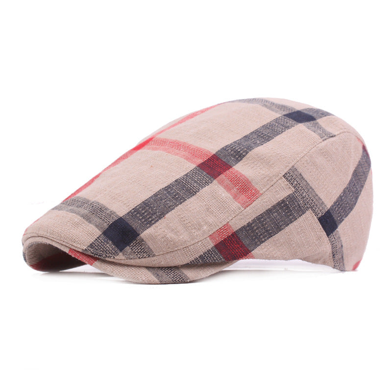 Casquette à carreaux rétro — RIBEMONT