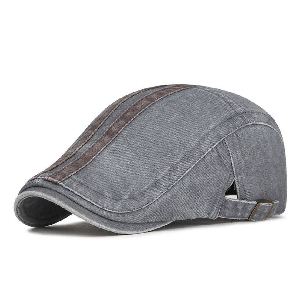 Casquette en denim rayé — ROYE