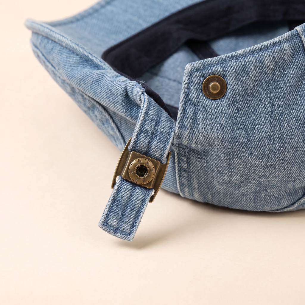 Casquette en denim délavé — DESVRES