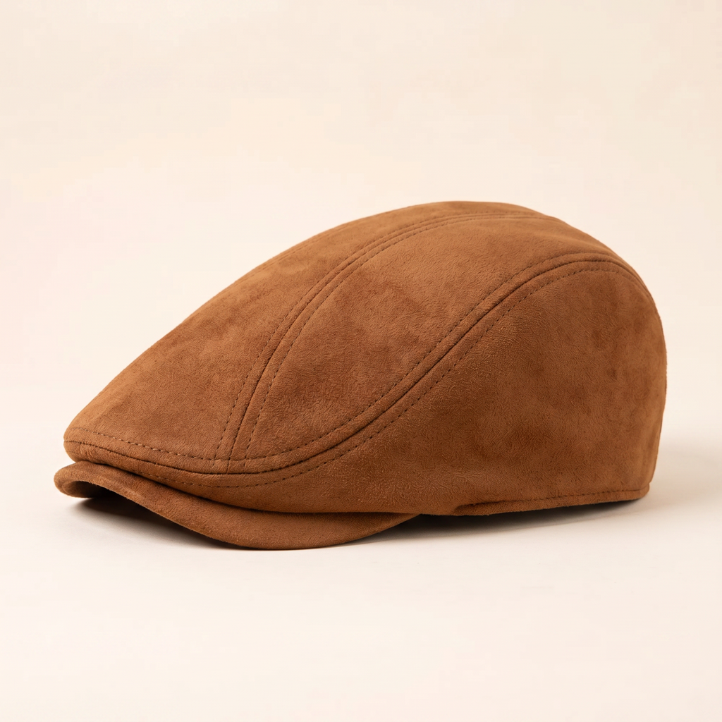 Casquette classique en daim — SAMER