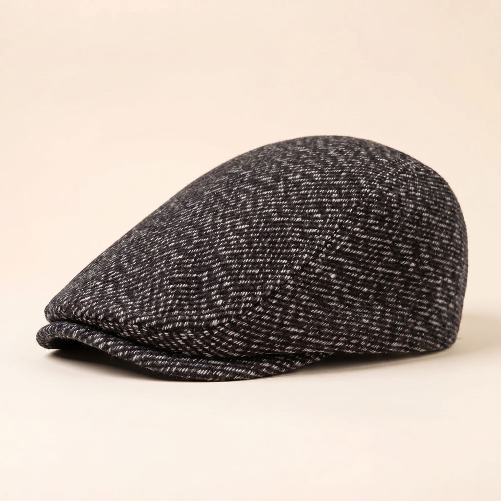 Casquette plate en tweed — BRUAY