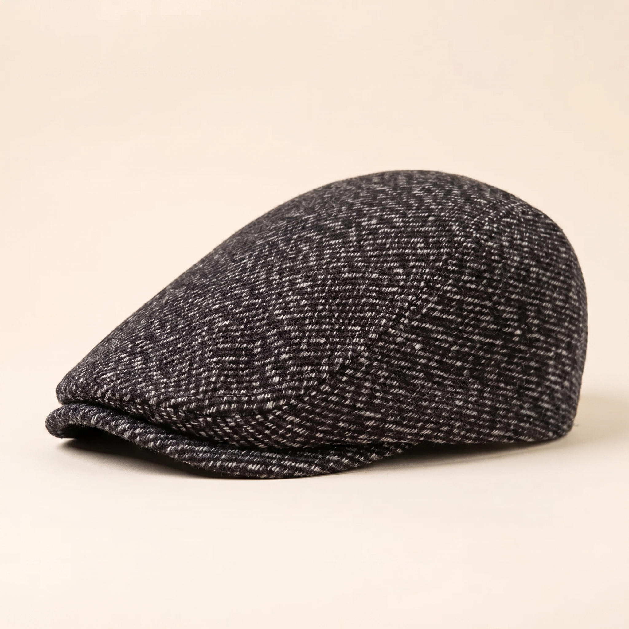 Casquette plate en tweed — BRUAY