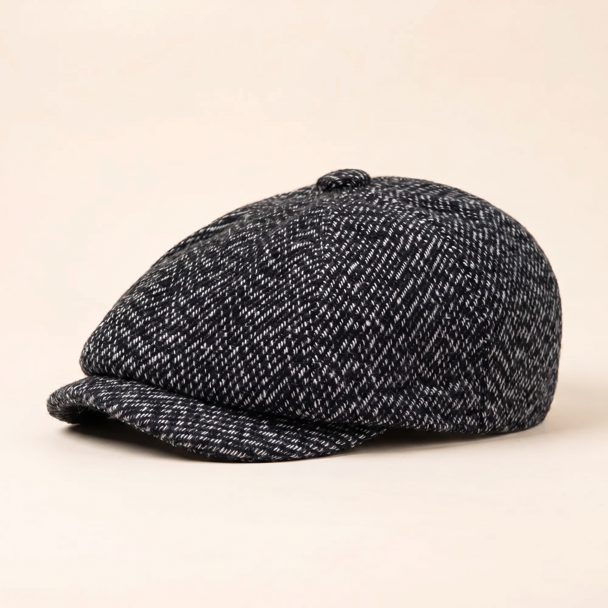 Casquette gavroche en tweed — LILLERS