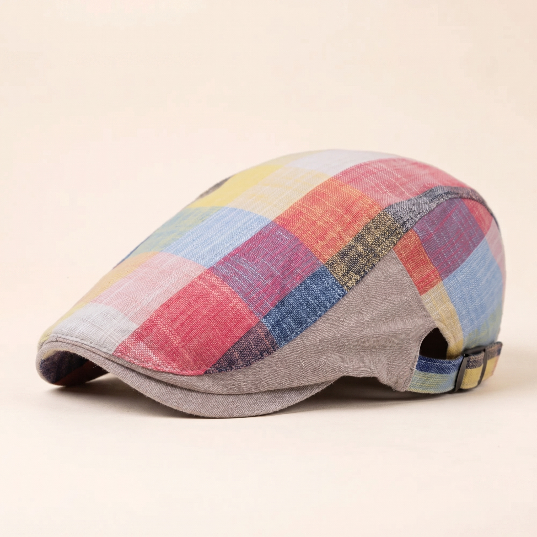 Casquette à carreaux rétro — BRETEUIL