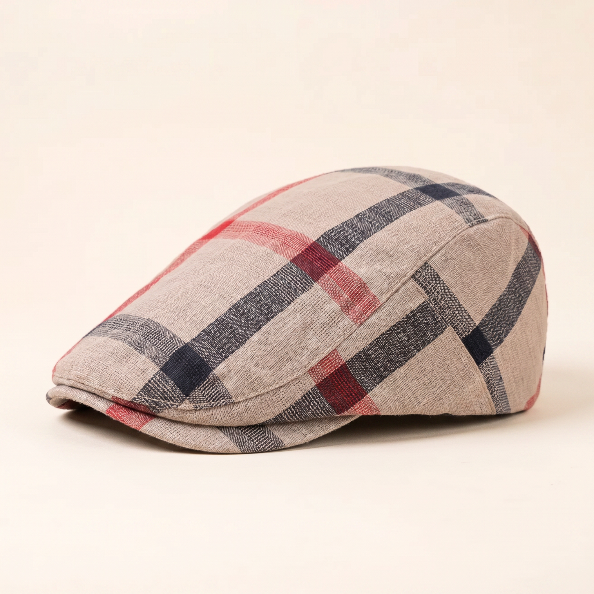 Casquette à carreaux rétro — BRETEUIL