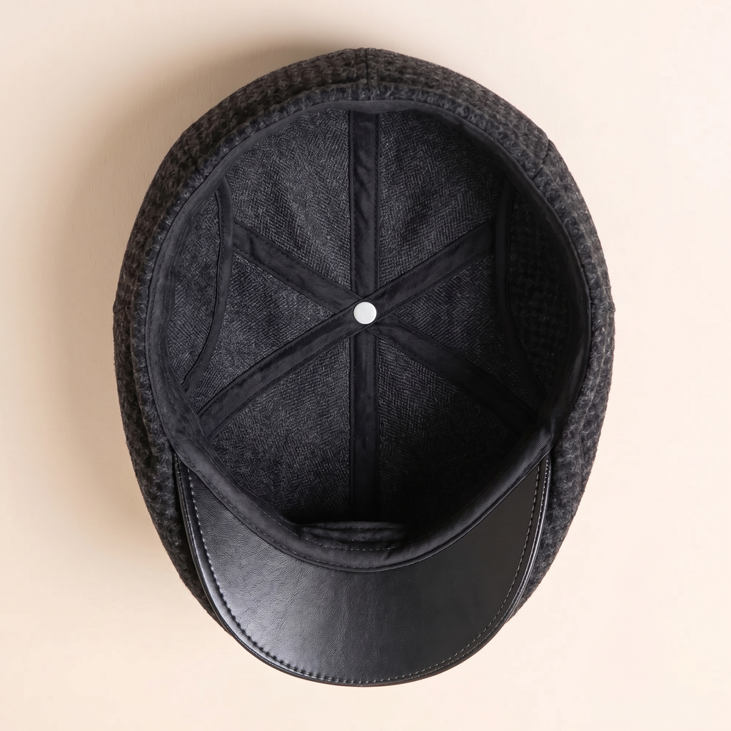 Casquette en laine à rabats — CARVIN