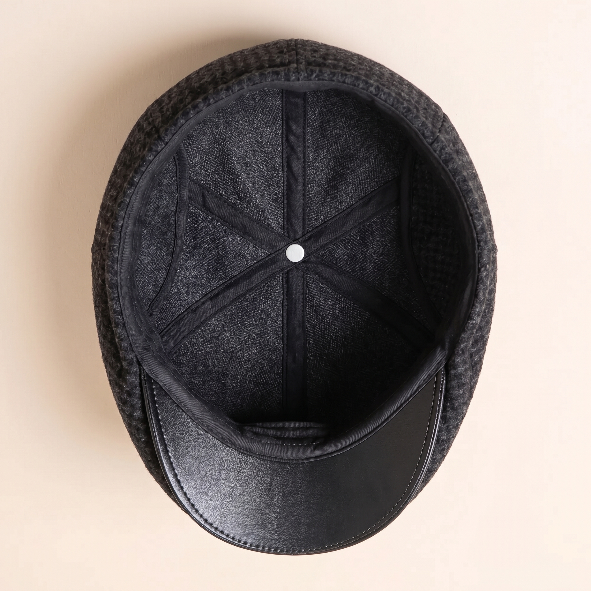 Casquette en laine à rabats — CARVIN