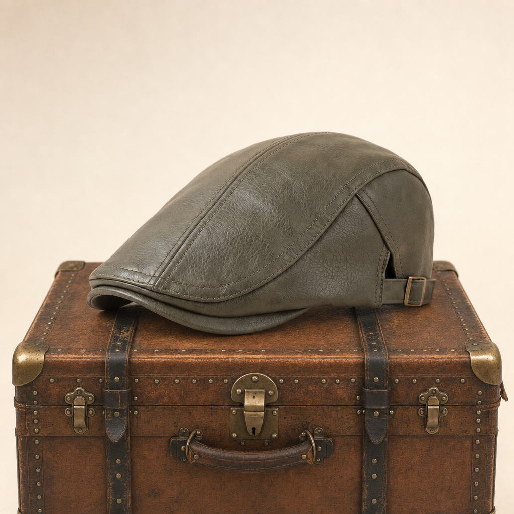 Casquette en cuir Héritage — FORMERIE