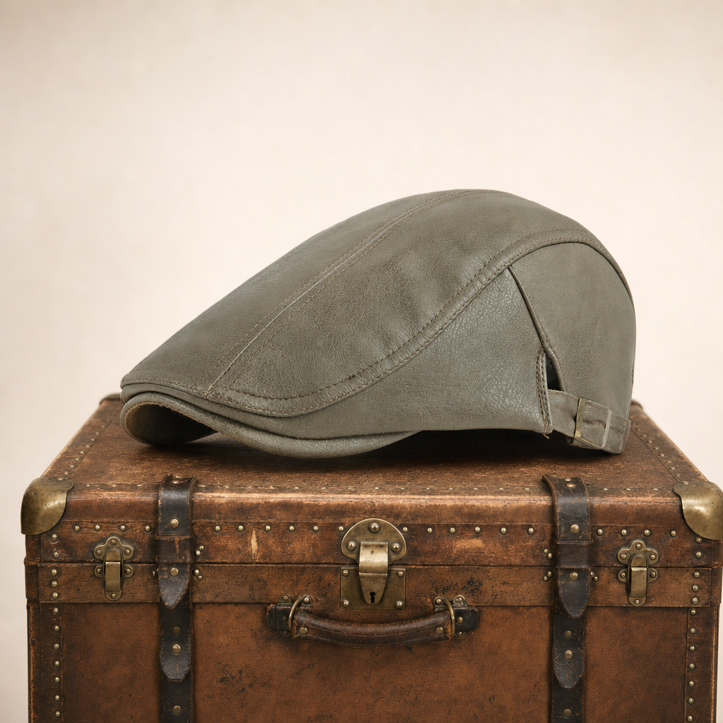 Casquette en cuir Héritage — ESTAIRES