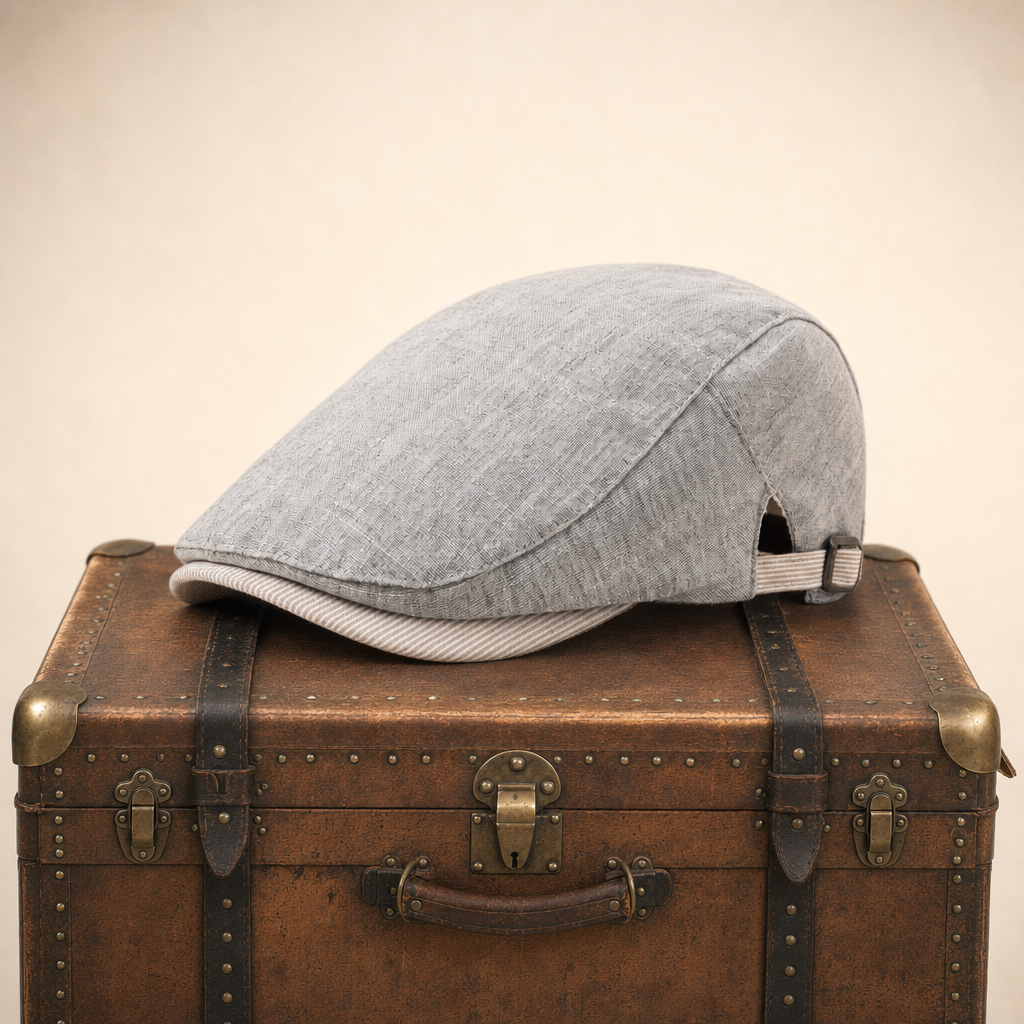 Casquette en lin du littoral — DENAIN