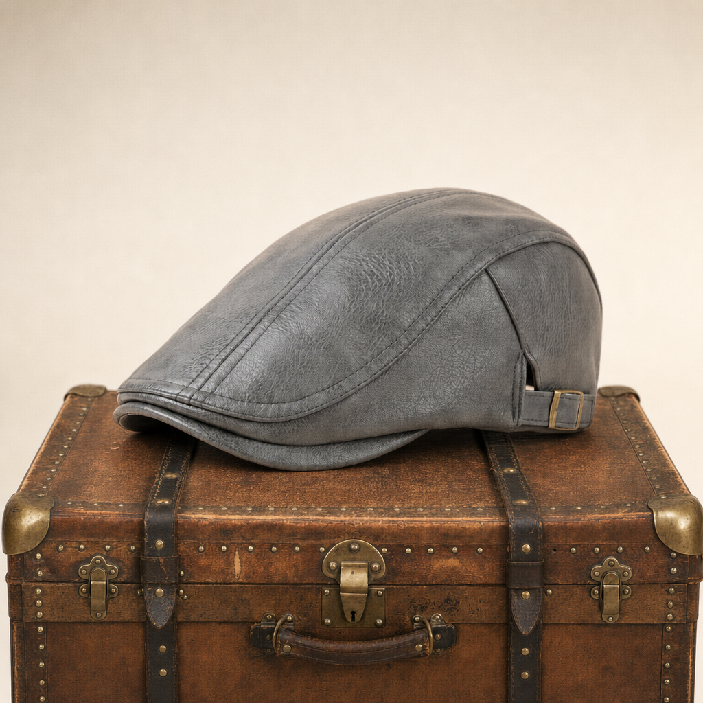Casquette en cuir Héritage — FORMERIE
