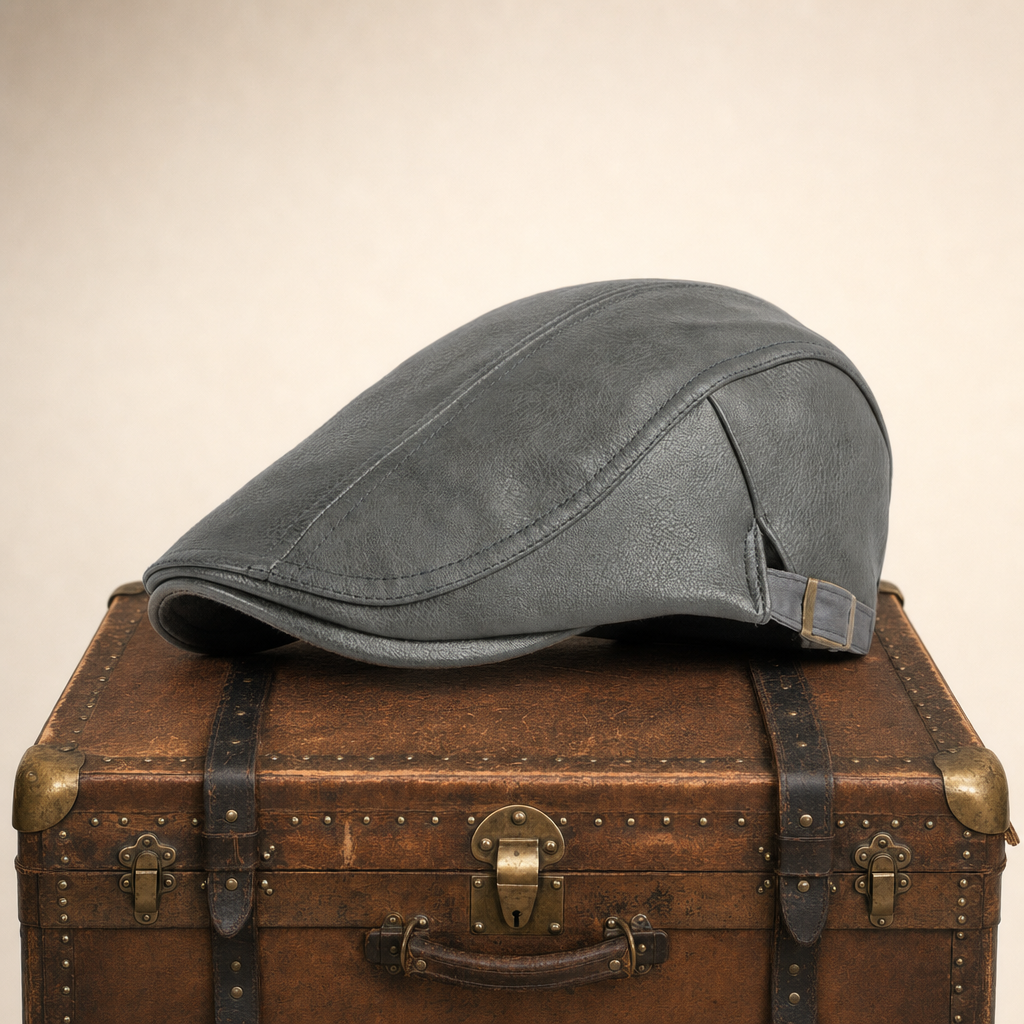 Casquette en cuir Héritage — ESTAIRES