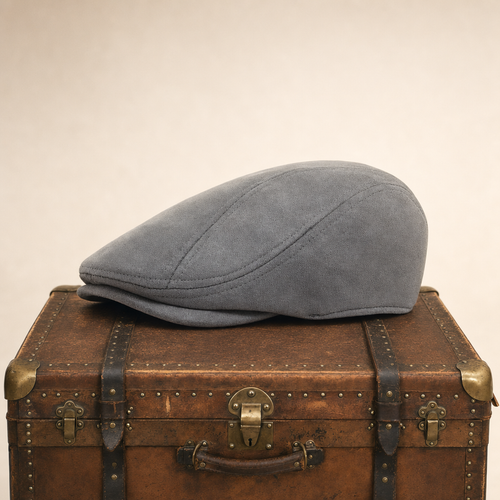 Casquette classique en daim — CHAUNY