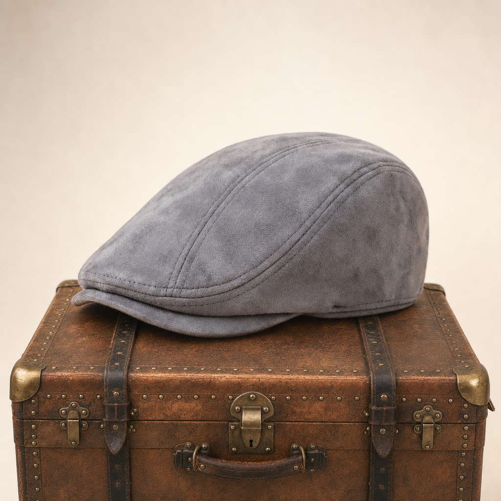 Casquette classique en daim — SAMER