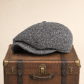 Casquette huit panneaux chinée — BOUCHAIN