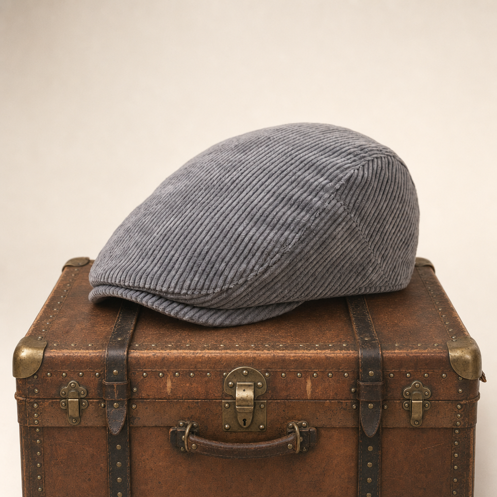 Casquette en velours côtelé Héritage — RIQUIER