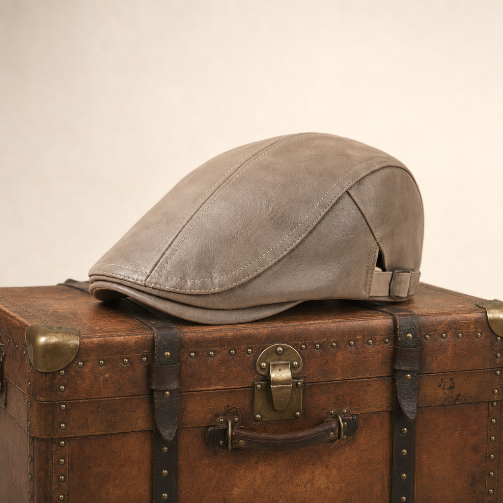 Casquette en cuir Héritage — FORMERIE