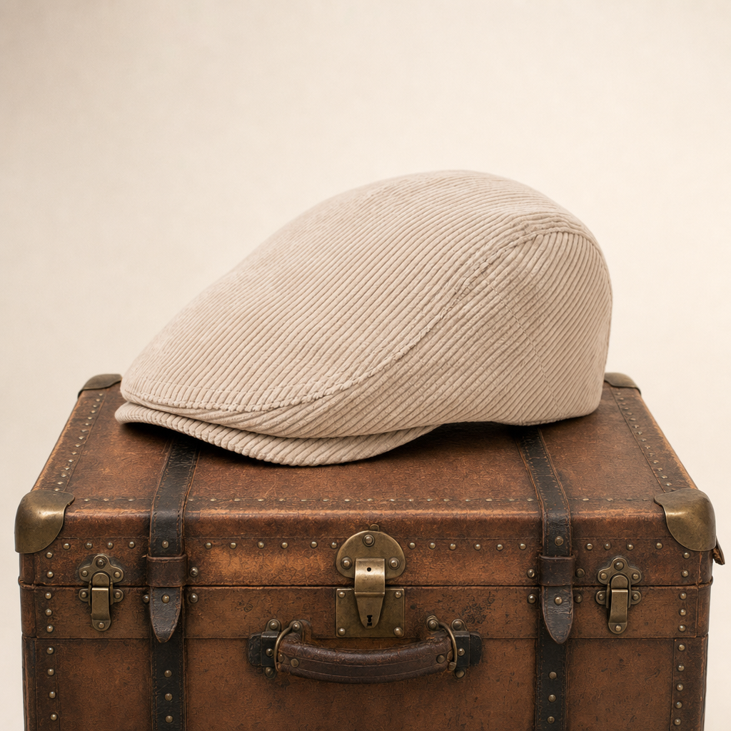 Casquette en velours côtelé Héritage — RIQUIER