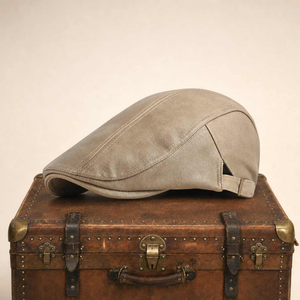 Casquette en cuir Héritage — ESTAIRES