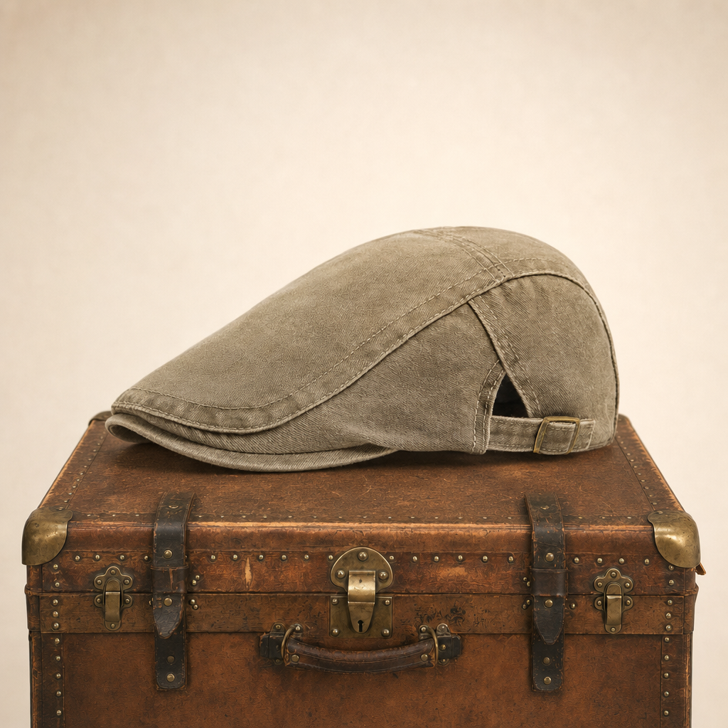 Casquette en denim rétro — MOY