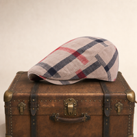 Casquette à carreaux rétro — RIBEMONT