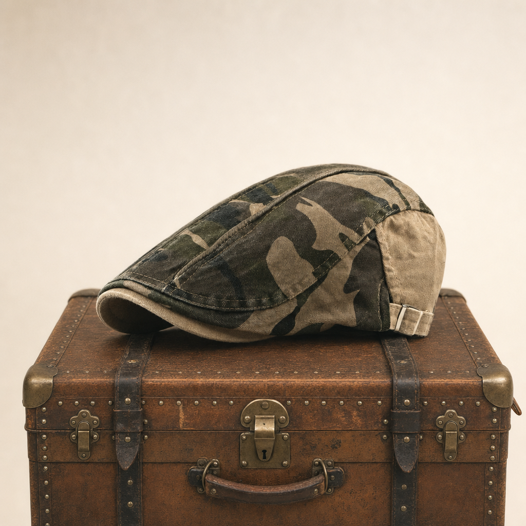 Casquette camouflage en coton — HALLENCOURT