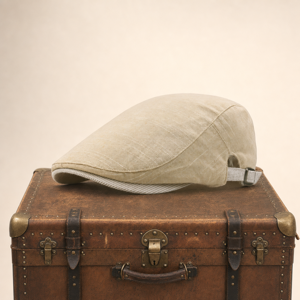 Casquette en lin du littoral — BAVAY