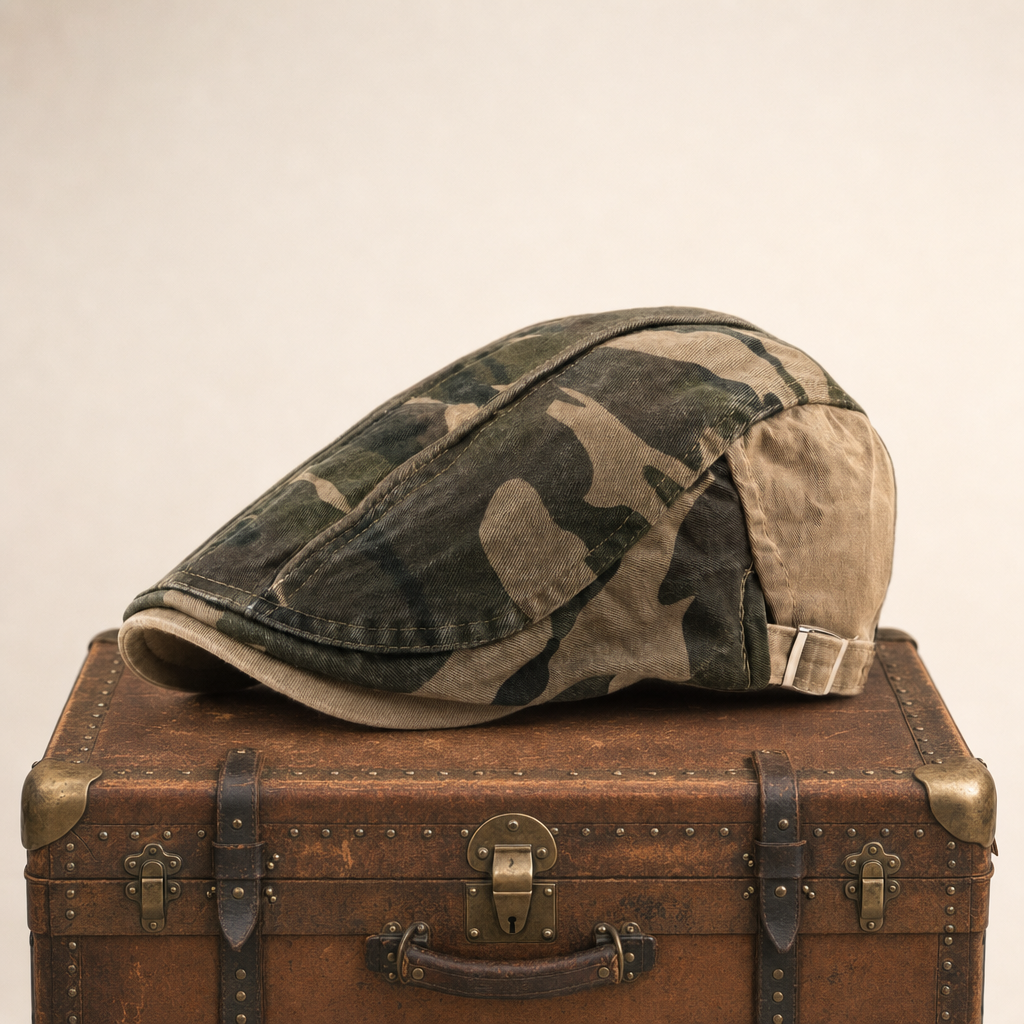 Casquette camouflage en coton — CHAUMONT