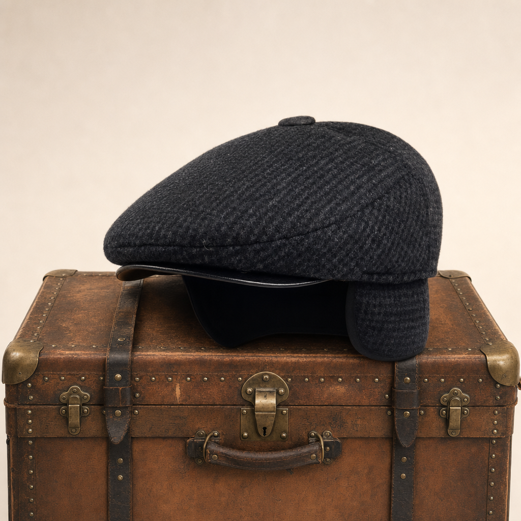 Casquette en laine à rabats — ORIGNY