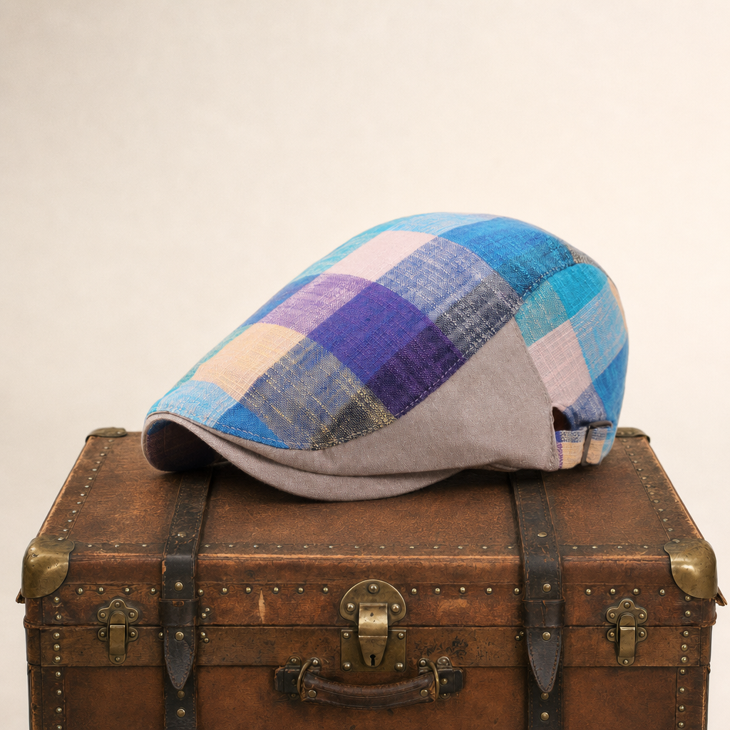 Casquette à carreaux rétro — RIBEMONT