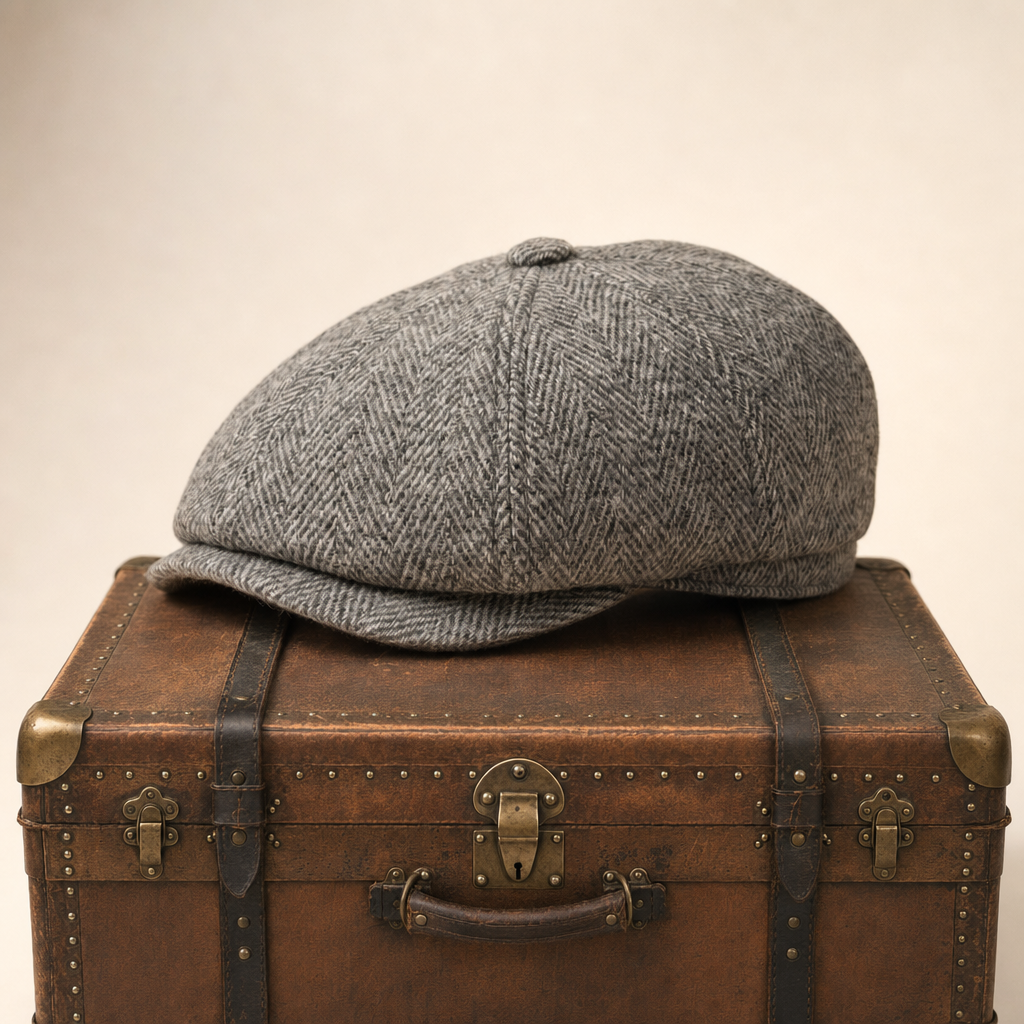 Casquette à chevrons et rabats — BULLES