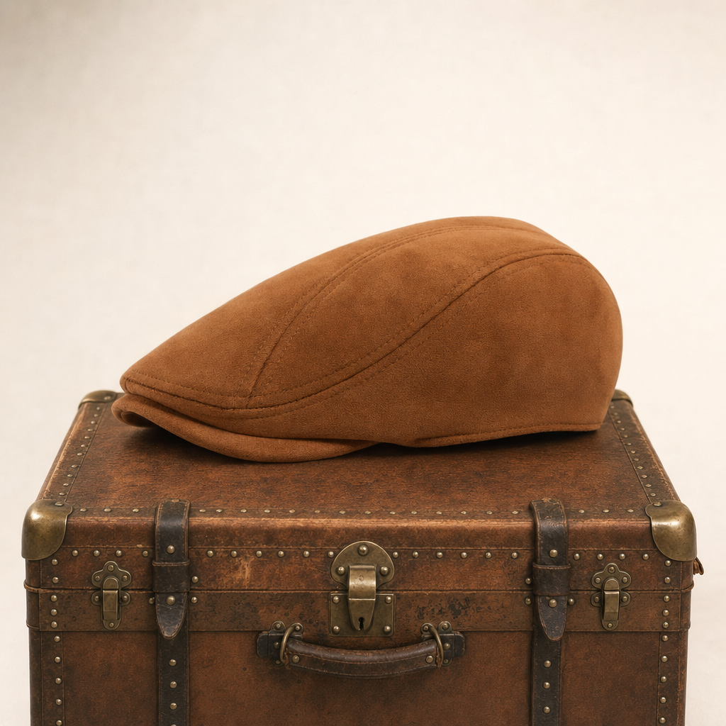 Casquette classique en daim — CHAUNY