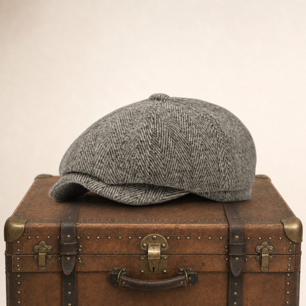 Casquette à chevrons et rabats — FAUQUEMBERGUES