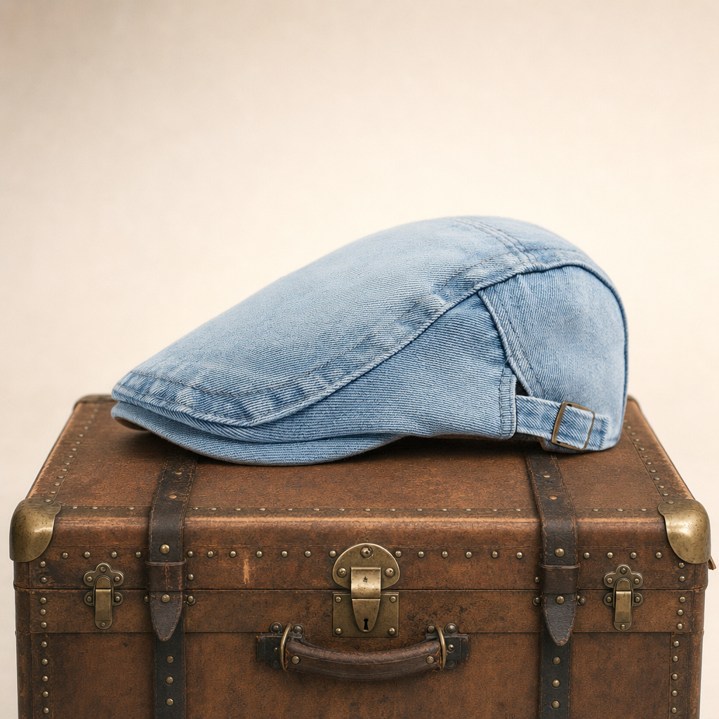 Casquette en denim délavé — HIRSON