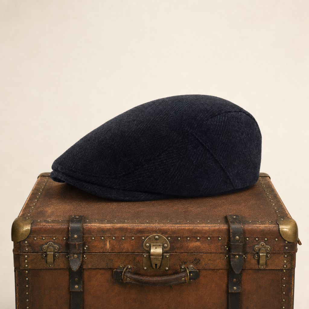 Casquette en laine à chevrons — CYSOING