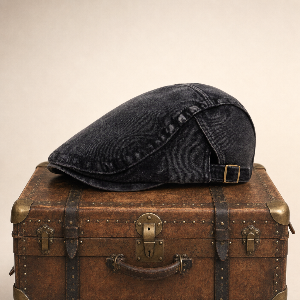 Casquette en denim délavé — DESVRES