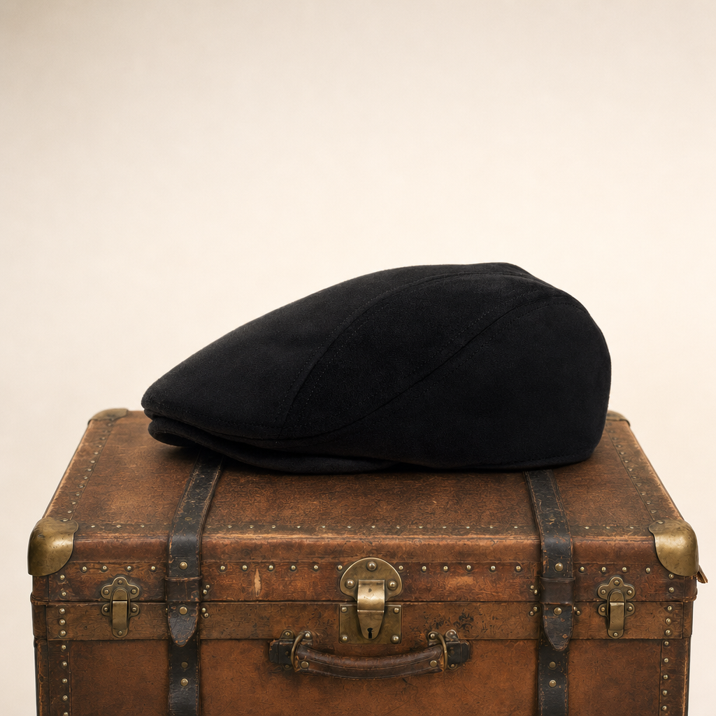 Casquette classique en daim — CHAUNY