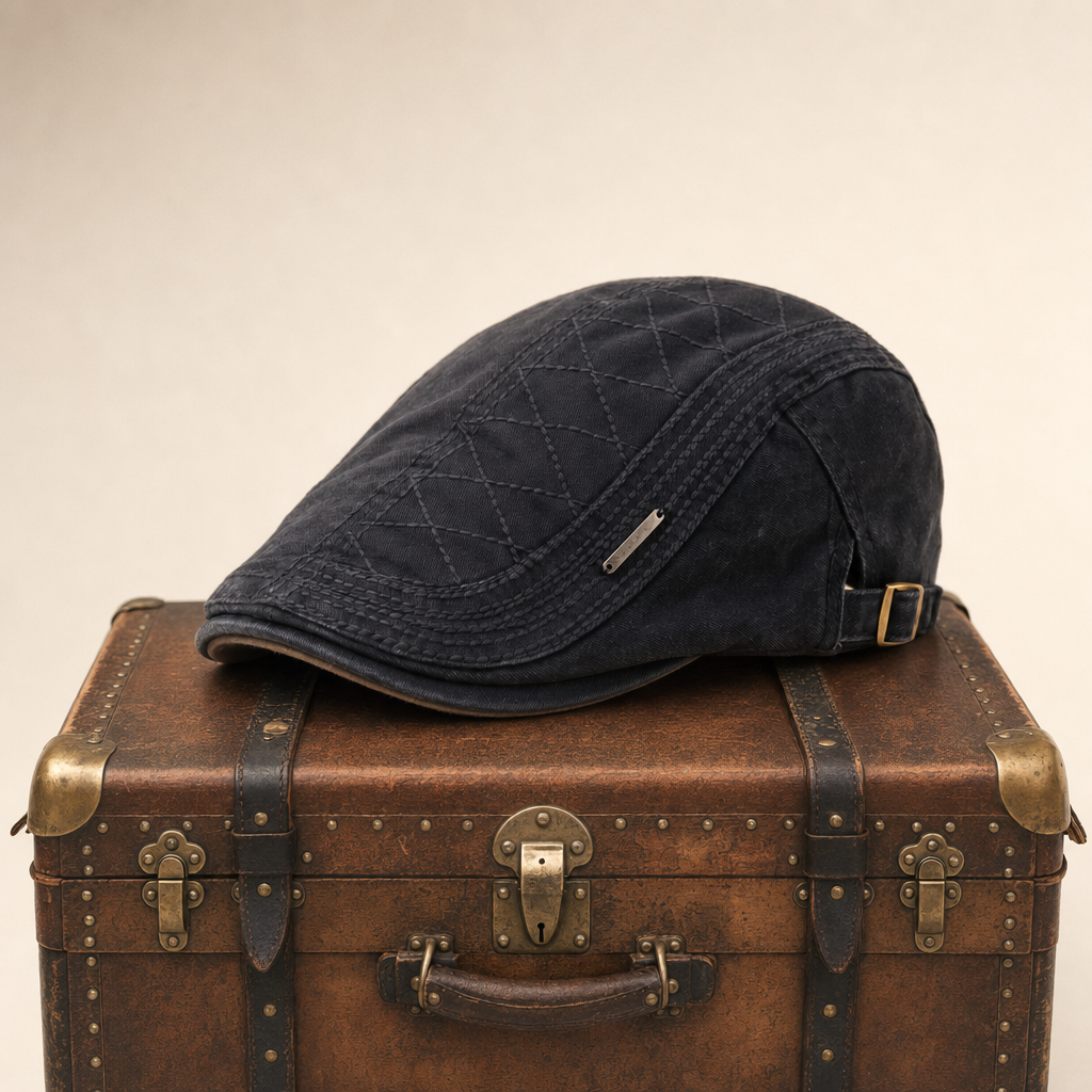 Casquette en coton matelassé — WORMHOUT