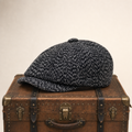 Casquette gavroche en tweed — LILLERS
