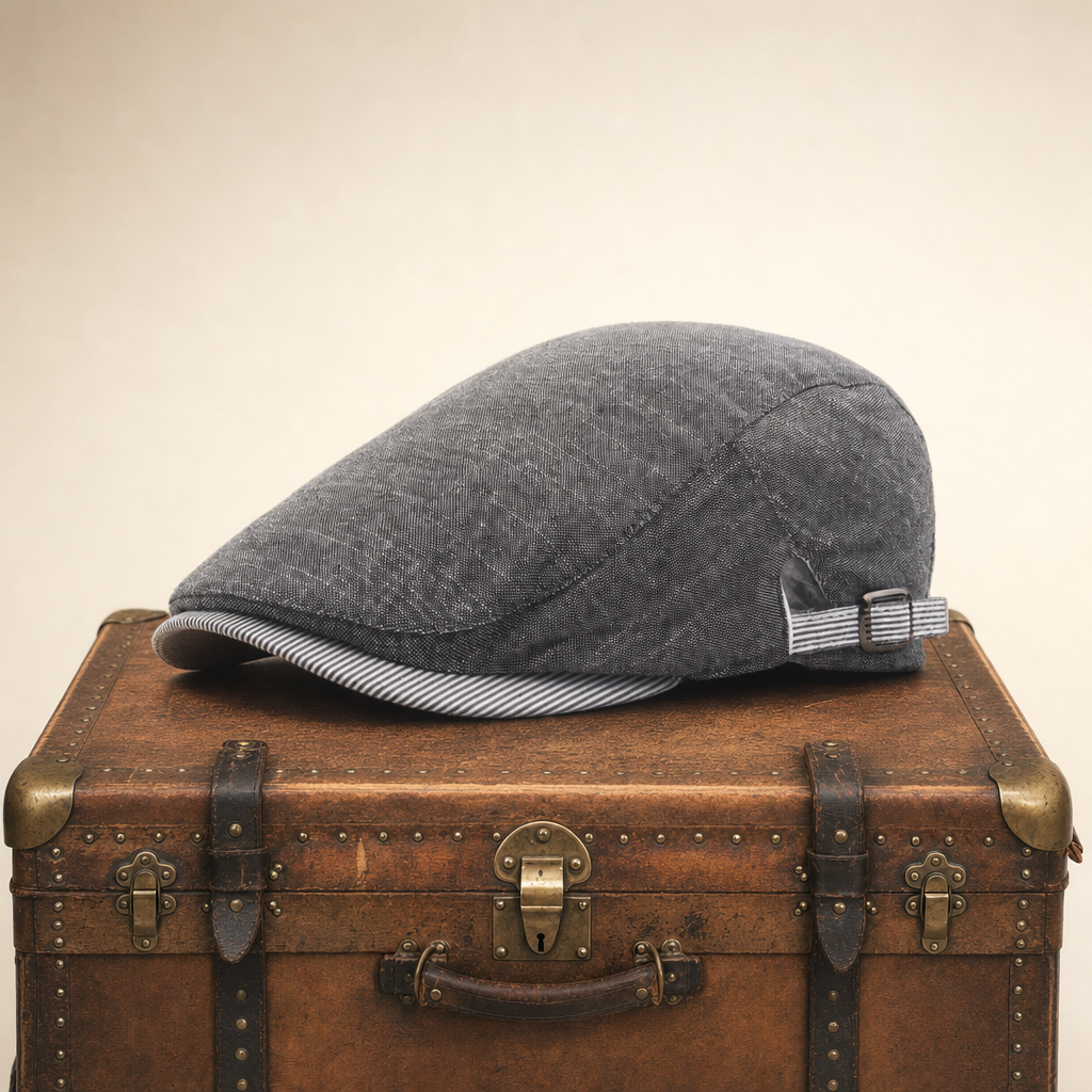 Casquette en lin du littoral — BAVAY