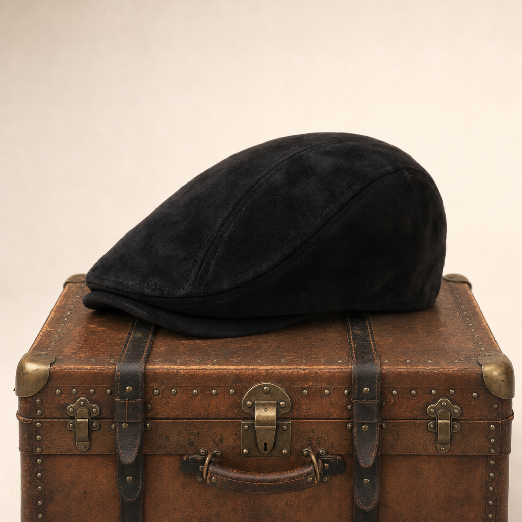 Casquette classique en daim — SAMER