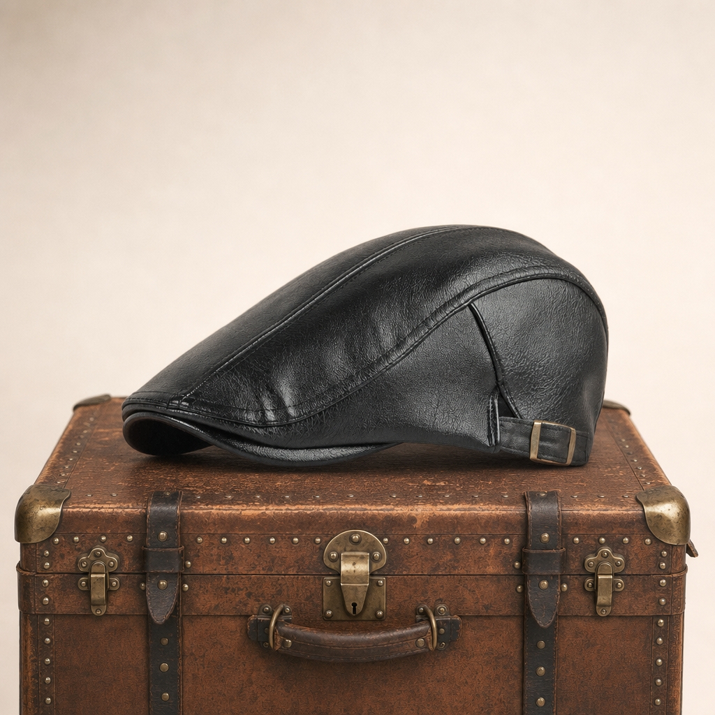 Casquette en cuir Héritage — ESTAIRES
