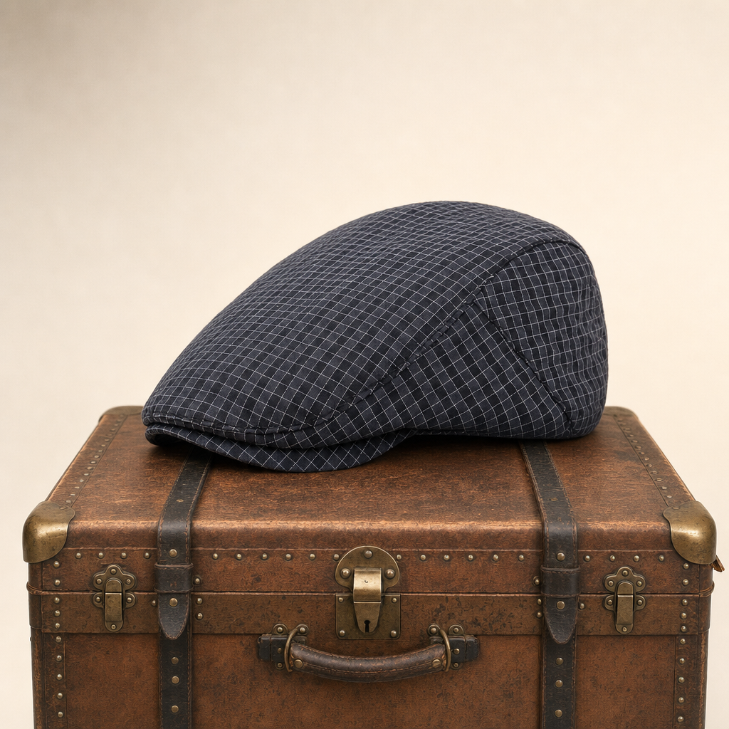 Casquette légère à carreaux fins — NAOURS