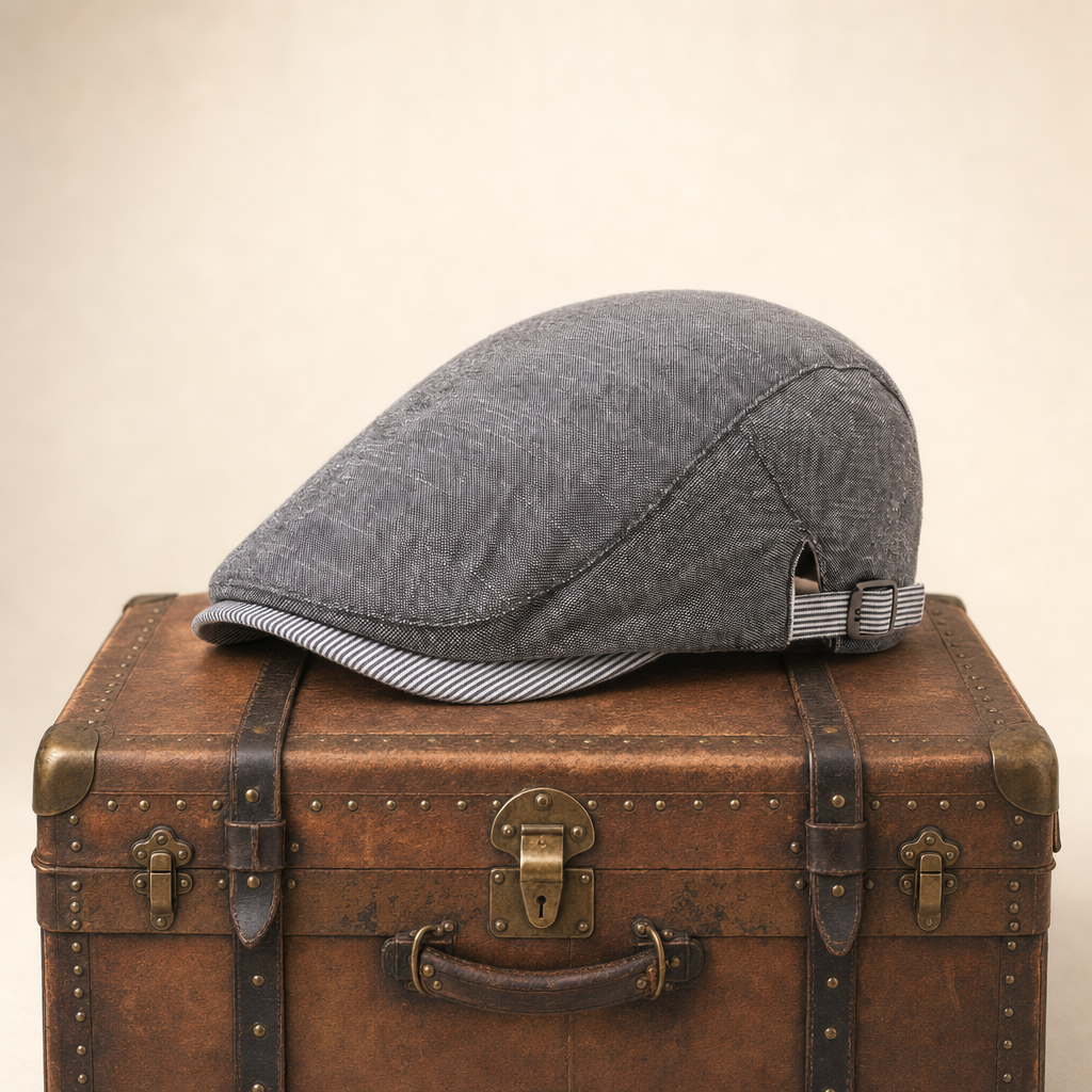Casquette en lin du littoral — DENAIN