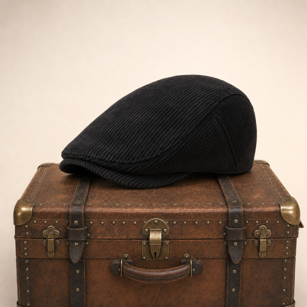 Casquette en velours côtelé Héritage — RIQUIER