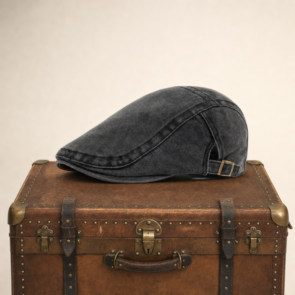 Casquette en denim rétro — MOY