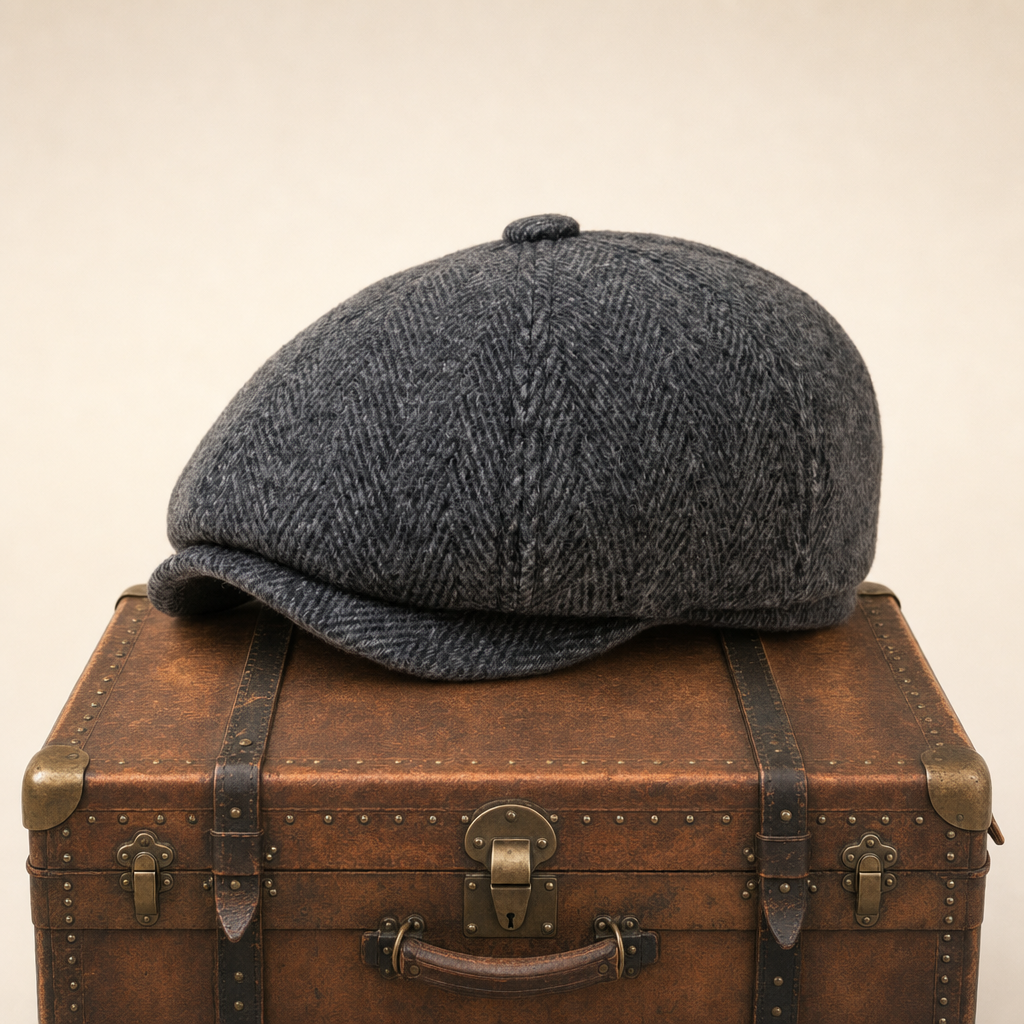 Casquette à chevrons et rabats — BULLES